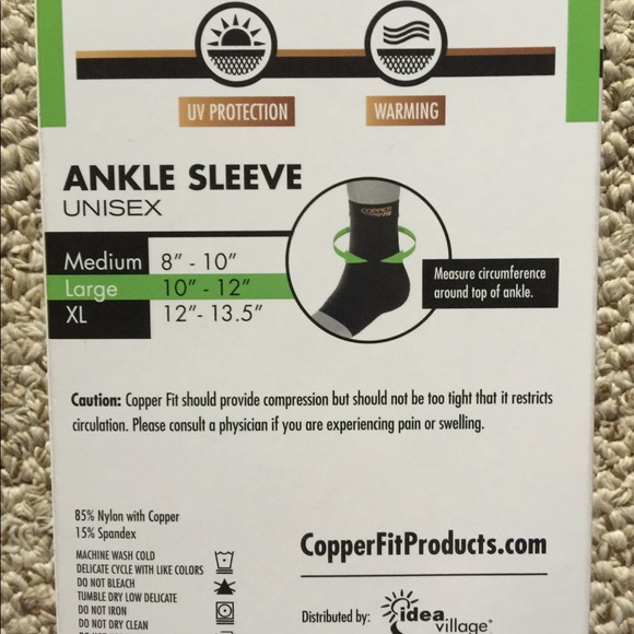 Copper fit snkle sleeve - Picture 6 of 6